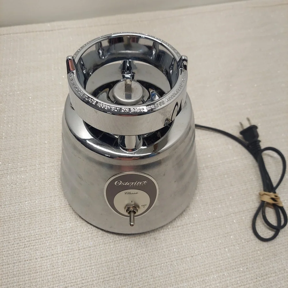 Osterizer Classic Beehive Blender Base Only Chrome 500W 4094 101956-100